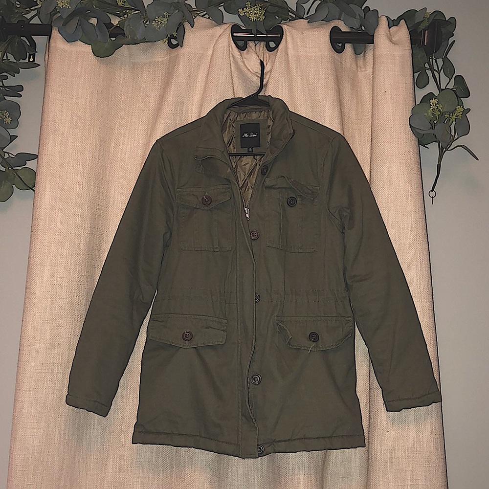 Me Jane, Olive Jacket, Small